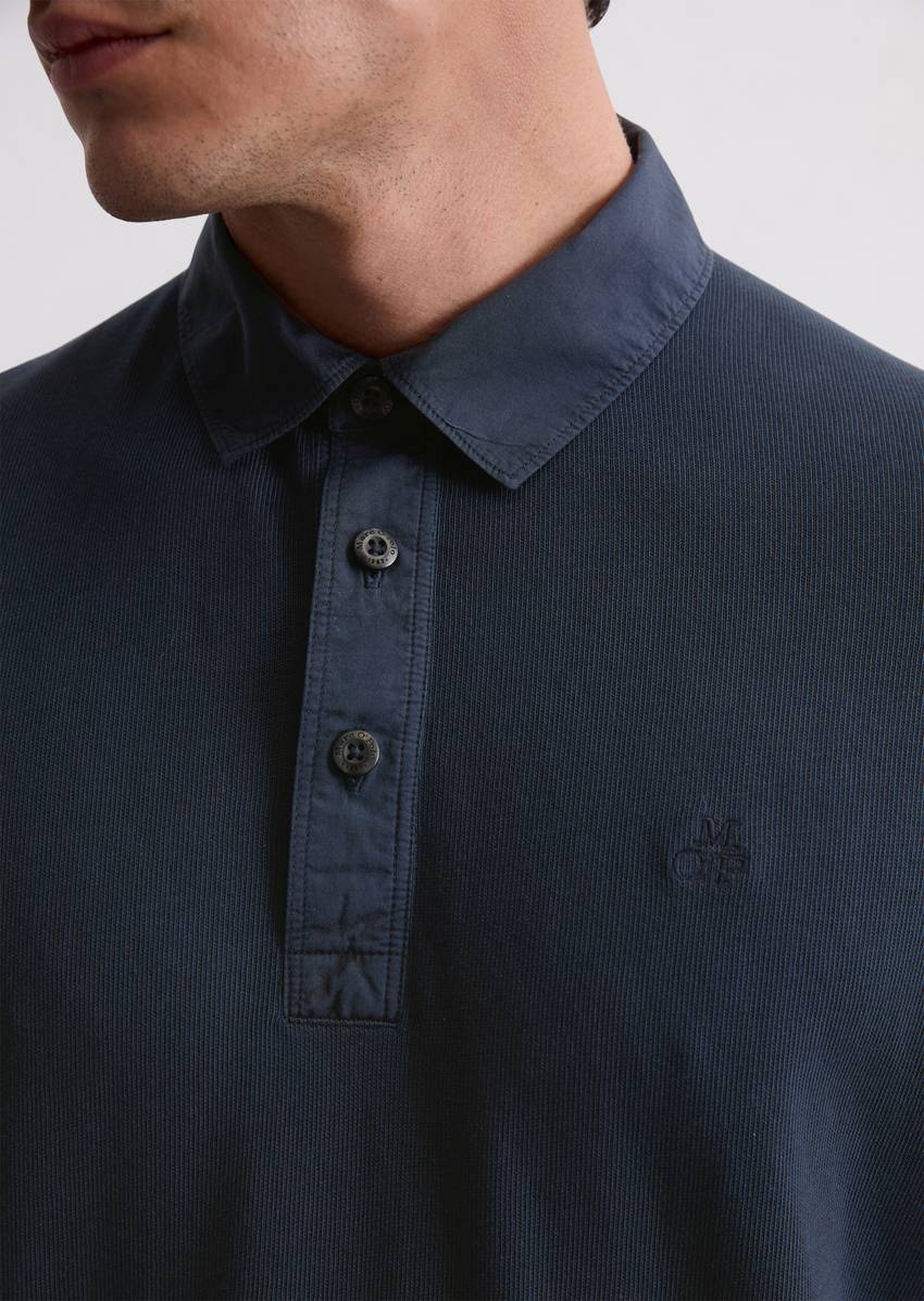 Polo shirt jersey regular made from pure organic cotton