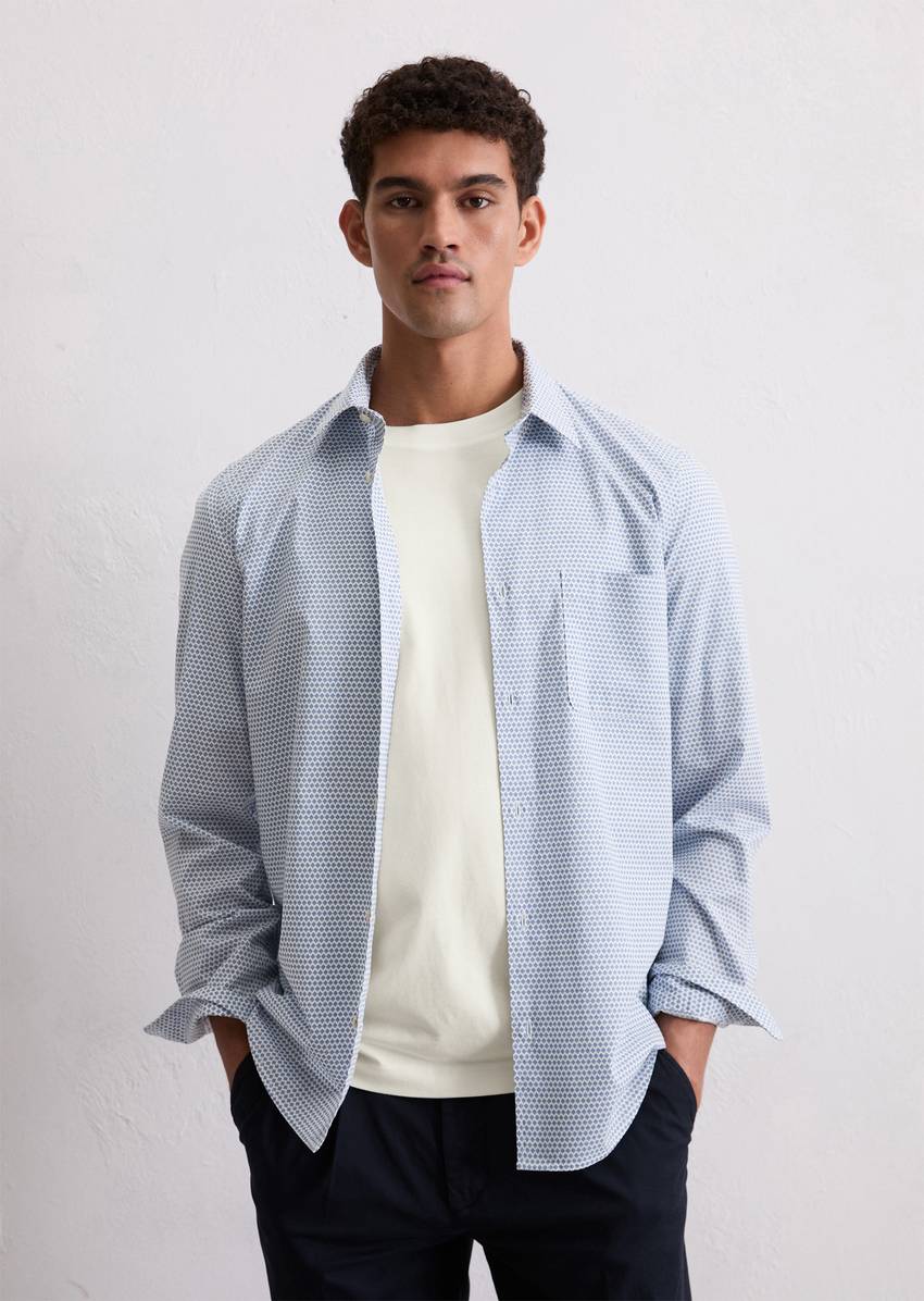 Shirt shaped made from pure organic cotton