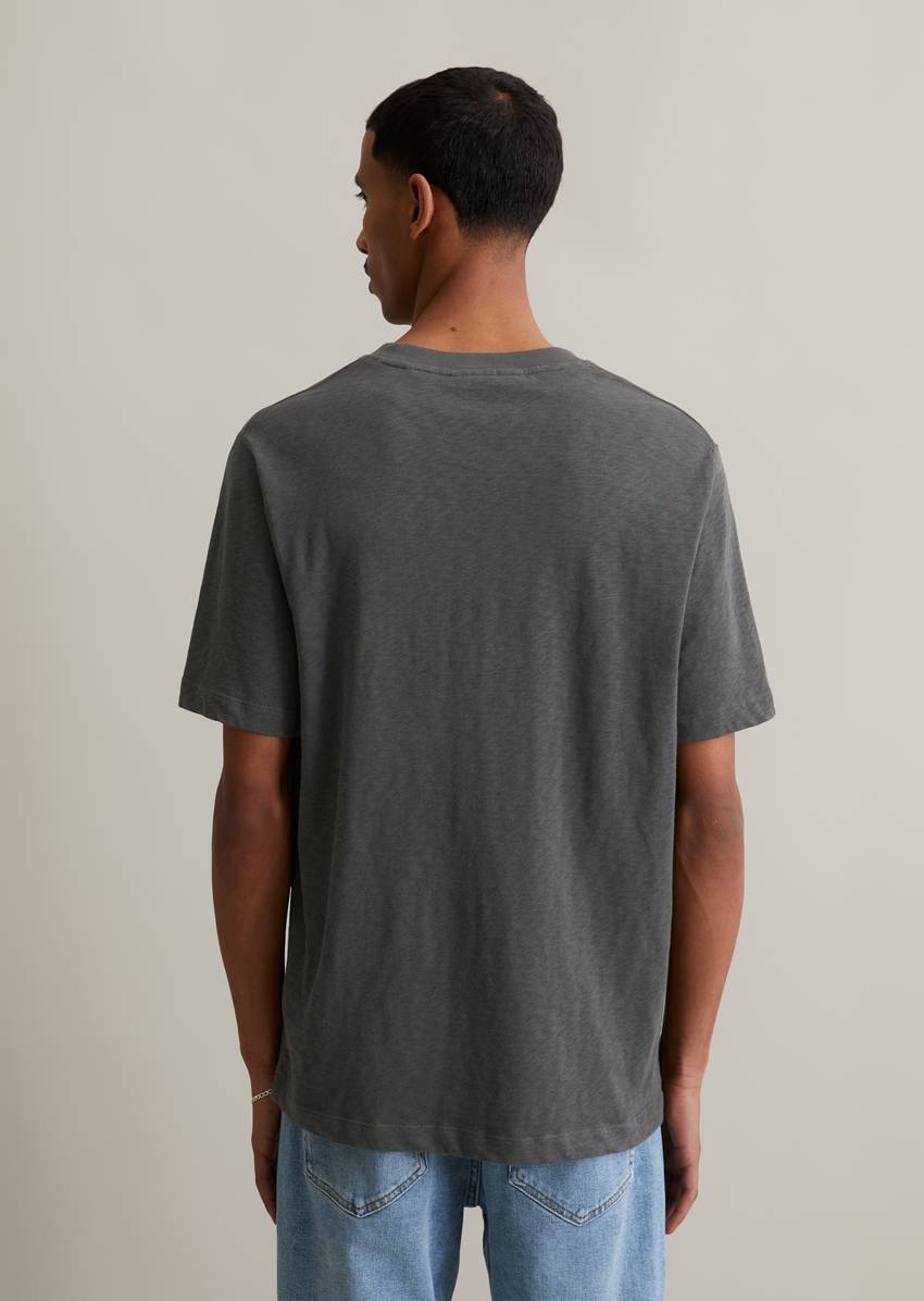 T-shirt regular made from soft slub jersey fabric