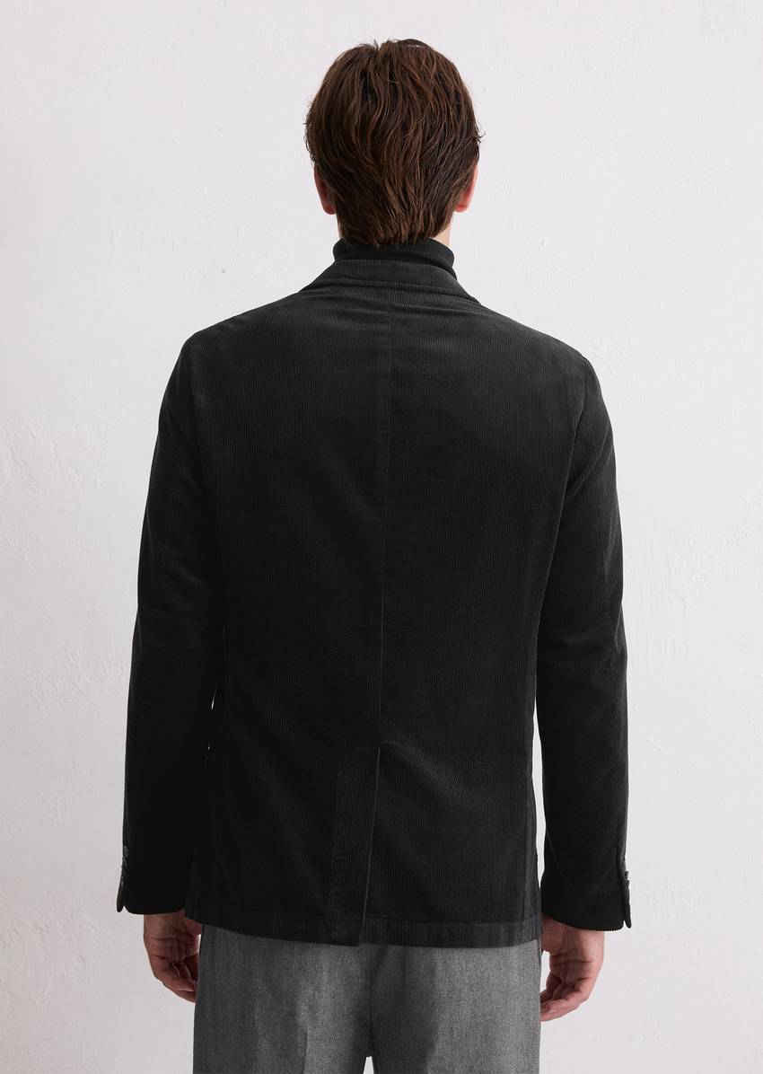 Corduroy jacket regular made from pure organic cotton