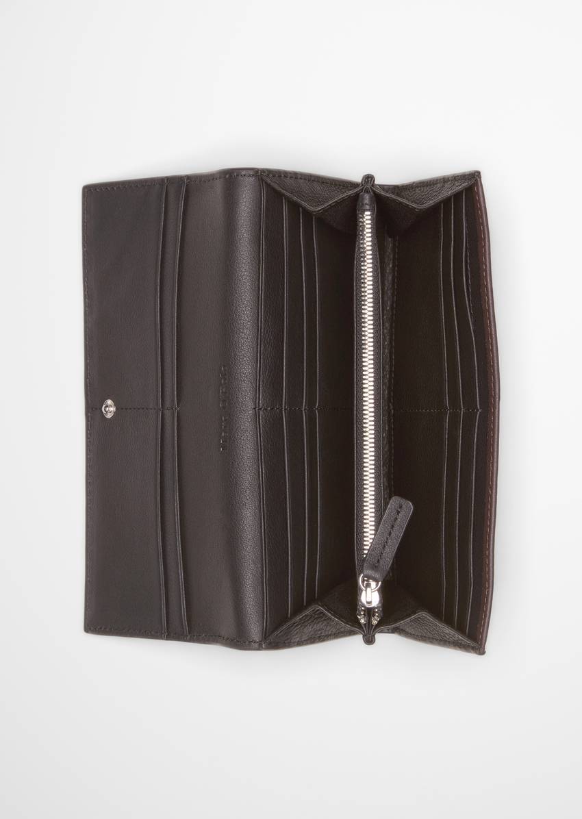 Combination wallet large made from high-quality cowhide