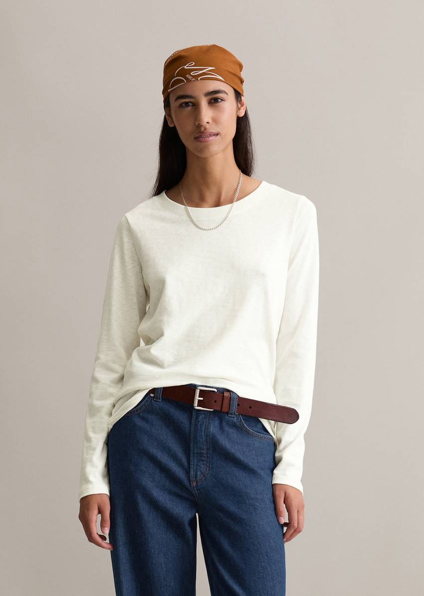 DfC Longsleeve regular made from heavy slub jersey