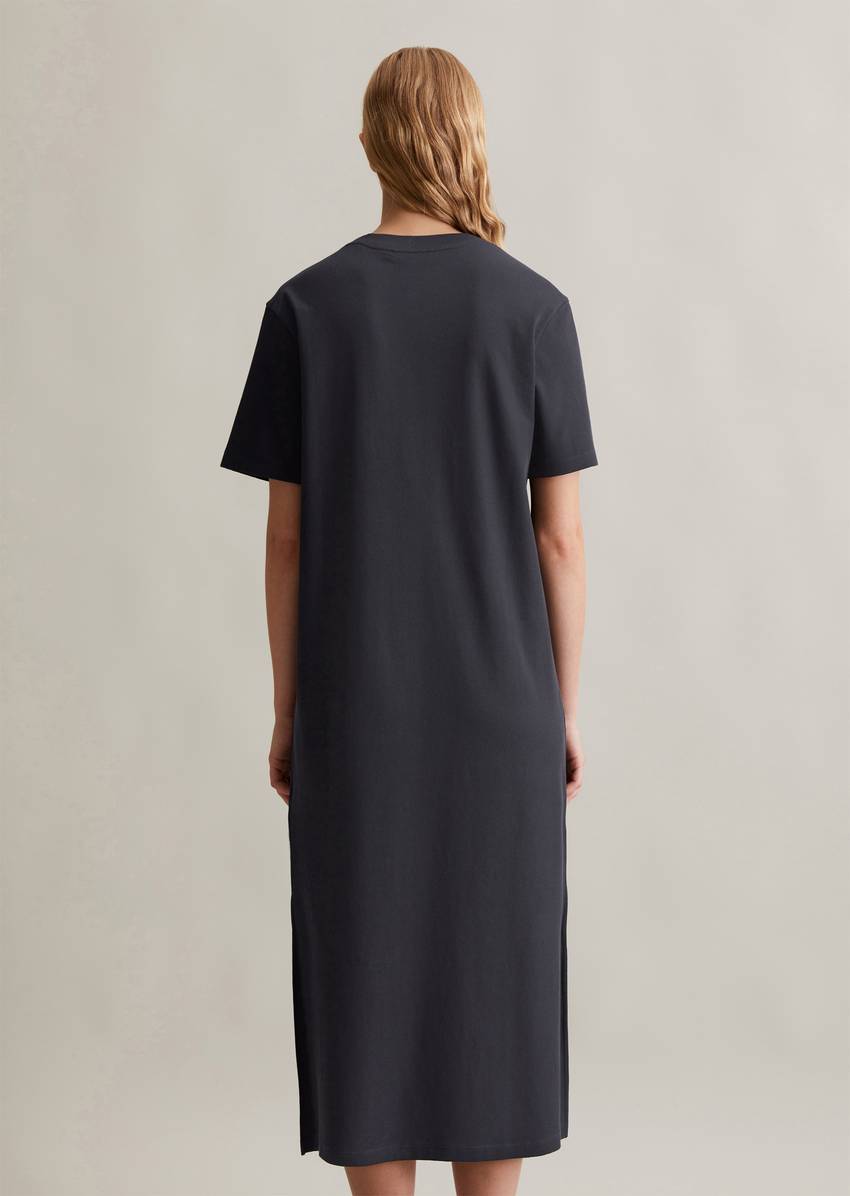 DfC jersey dress relaxed made from ribbed organic cotton