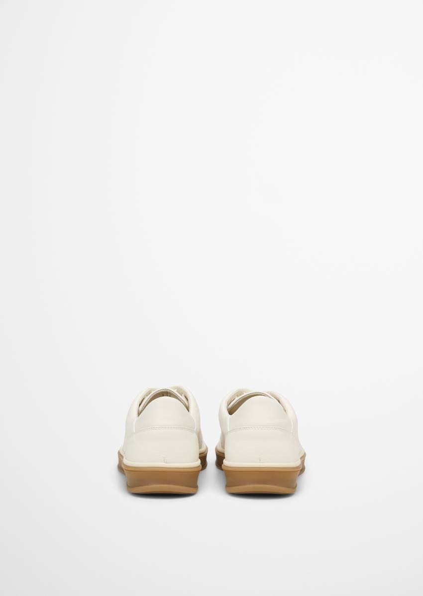 Sneaker made from fine cowhide