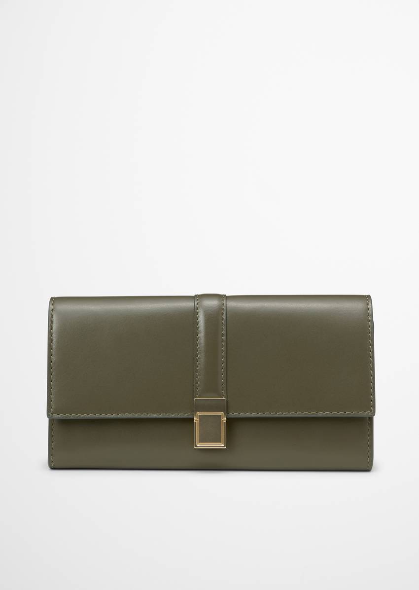 Wallet large made from fine cowhide