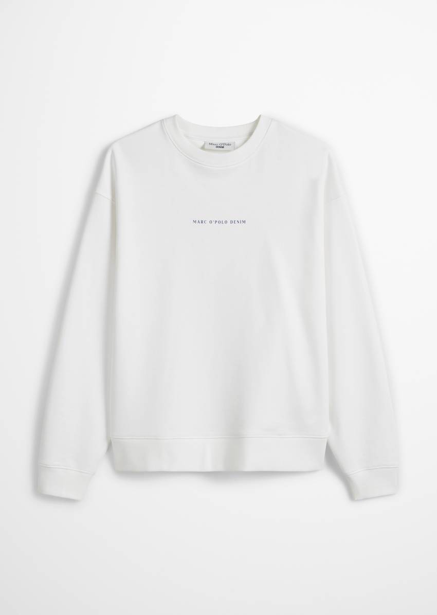 Oversize sweatshirt made from soft French terry