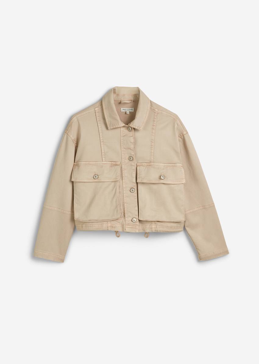 TEENS-GIRLS jacket made from an organic cotton blend