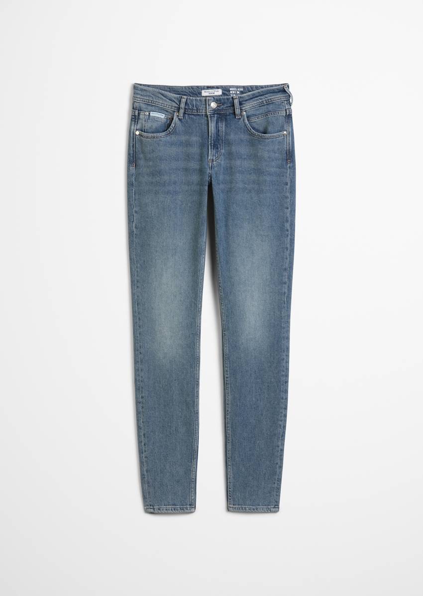 Jeans model Alva slim made from an organic cotton-lyocell mix