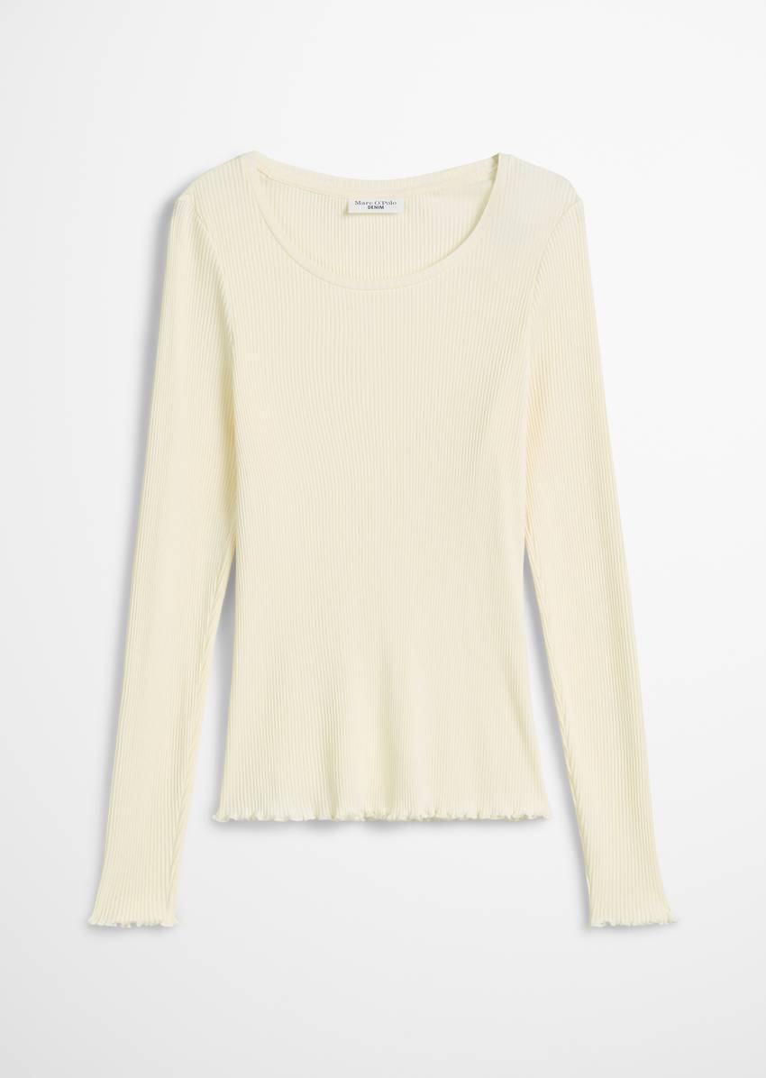 DfC longsleeve slim made from organic cotton stretch