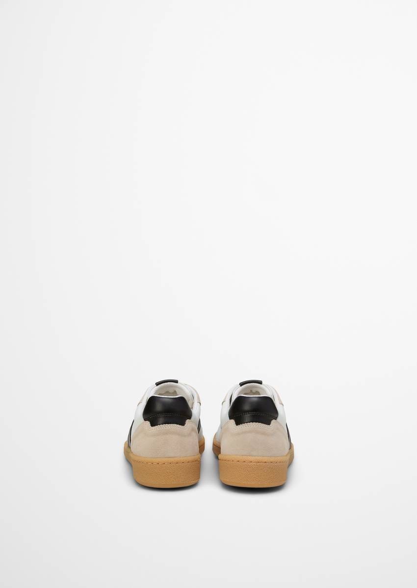 Sneaker made from fine cowhide