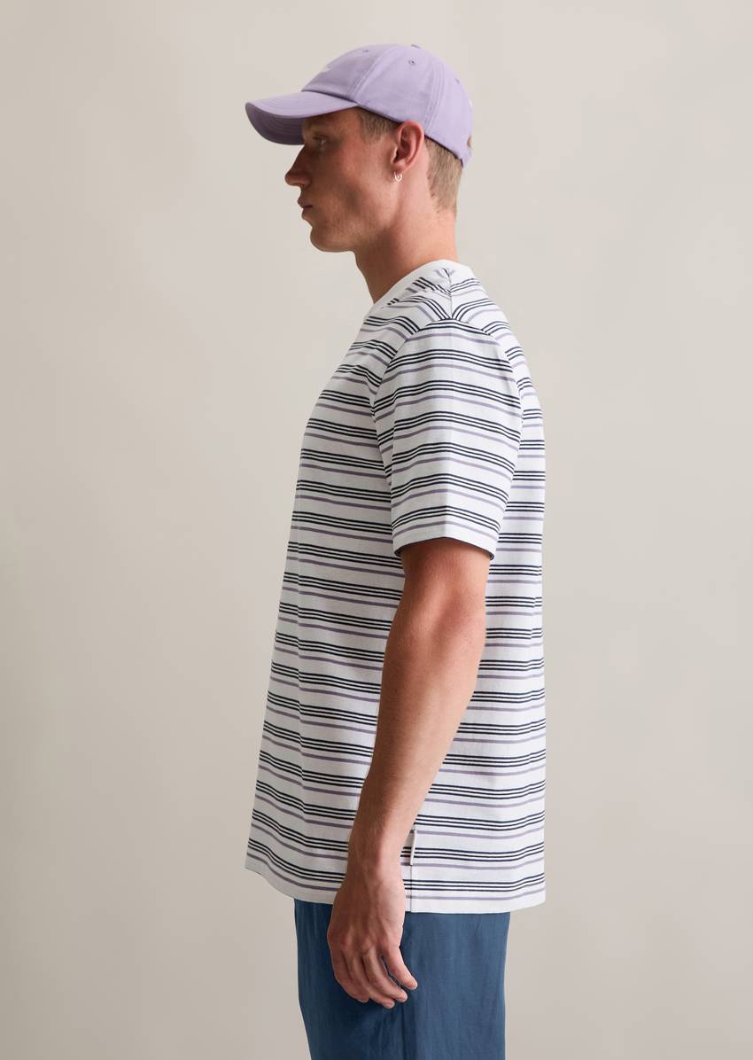 Relaxed T-shirt in medium-weight organic cotton jersey