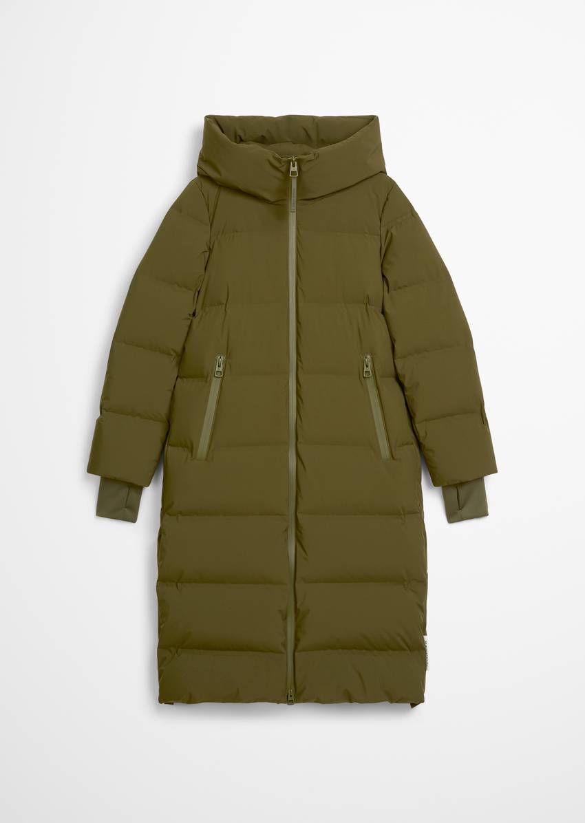 Down coat MOP x Function made from waterproof 2-layer performance fabric