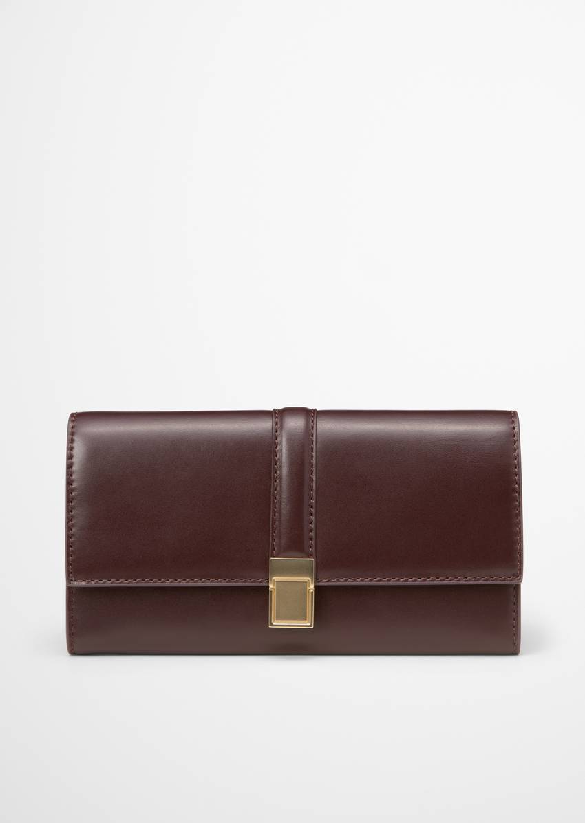 Wallet large made from fine cowhide