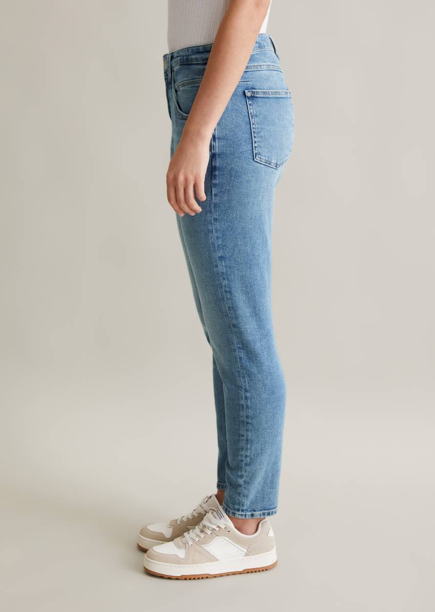 Jeans model Freja boyfriend ankle-length made from an organic cotton blend