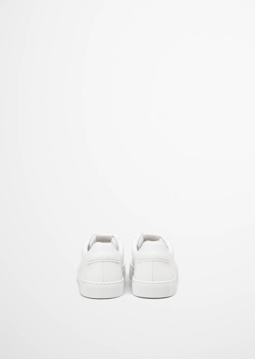 Cup sole sneaker made from fine cowhide nappa leather