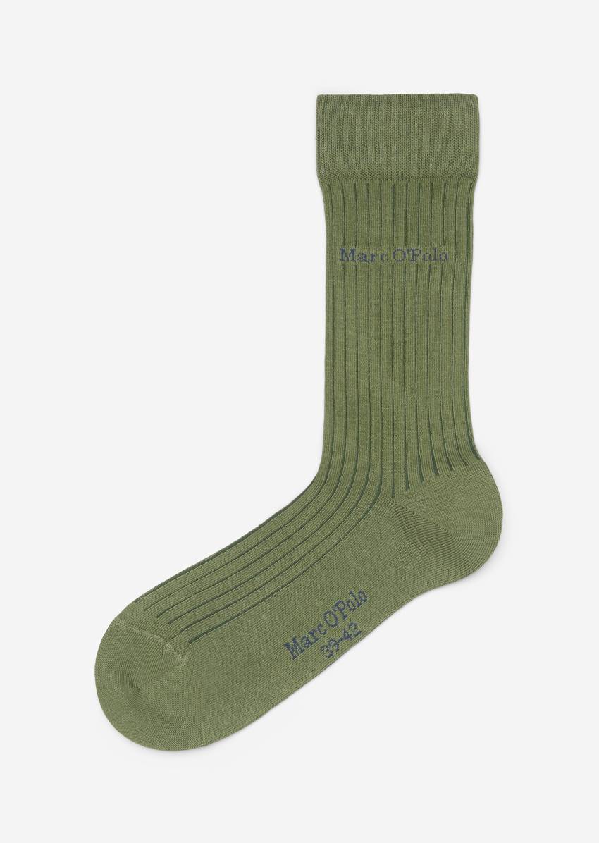 Ribbed socks Pack of two