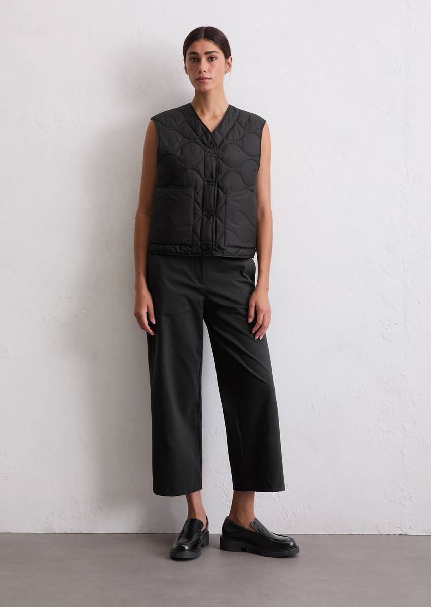 MOP x Function quilted vest made from recycled polyester