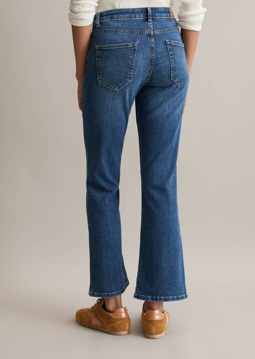 Jeans model Josina bootcut made from organic cotton stretch
