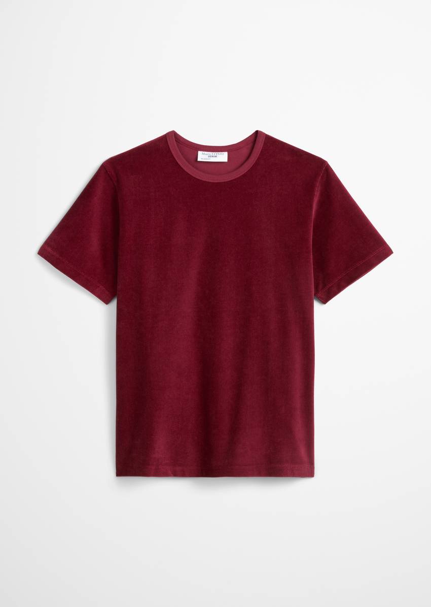 DfC T-Shirt relaxed made from soft terrycloth corduroy