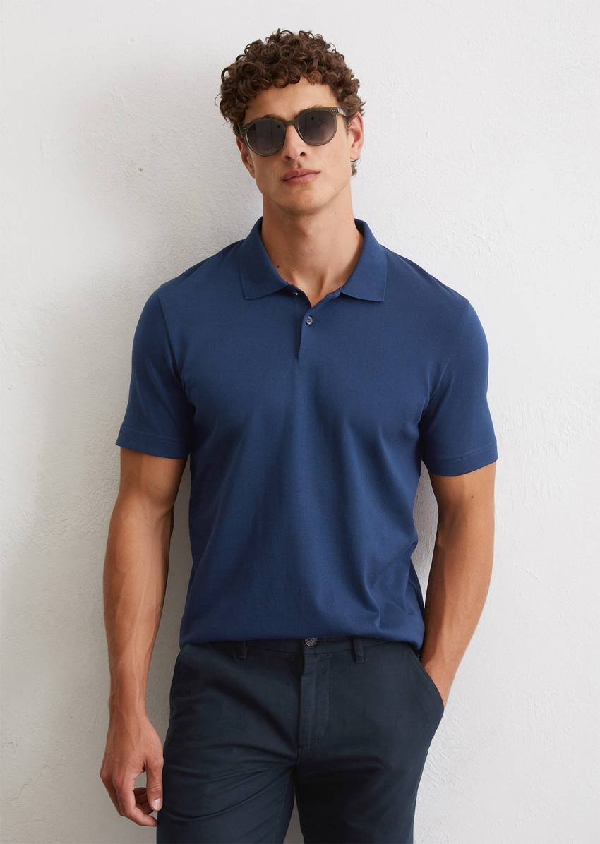 DfC polo shirt jersey regular made from pure organic cotton