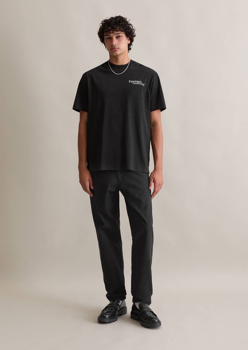 Relaxed T-shirt with casual back print