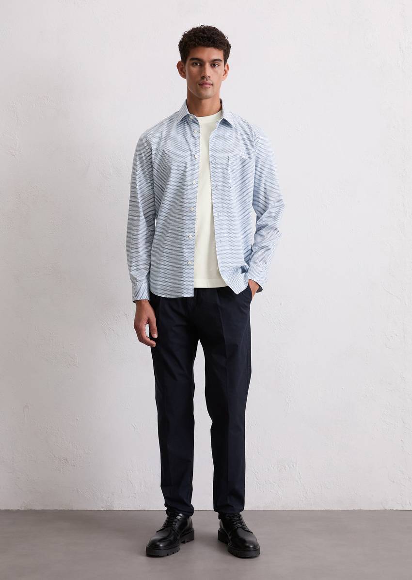 Shirt shaped made from pure organic cotton