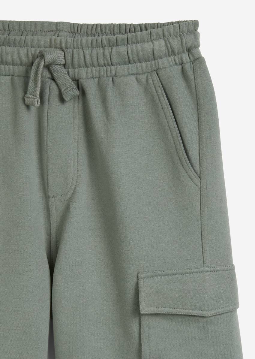 TEENS-BOYS sweatbermuda shorts made from pure organic cotton