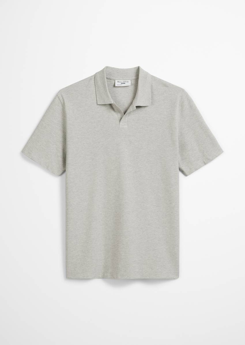 Polo shirt jersey regular made from pure organic cotton