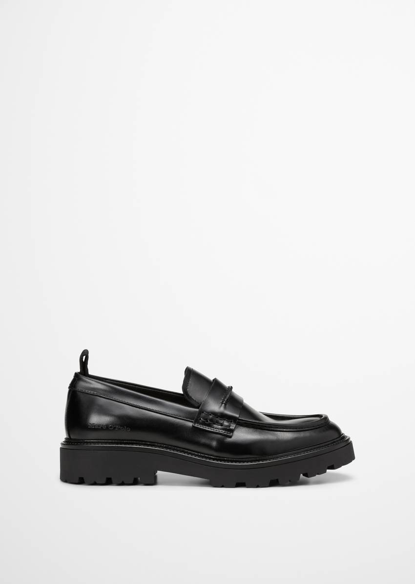 Loafer model Phil made from brushed calfskin