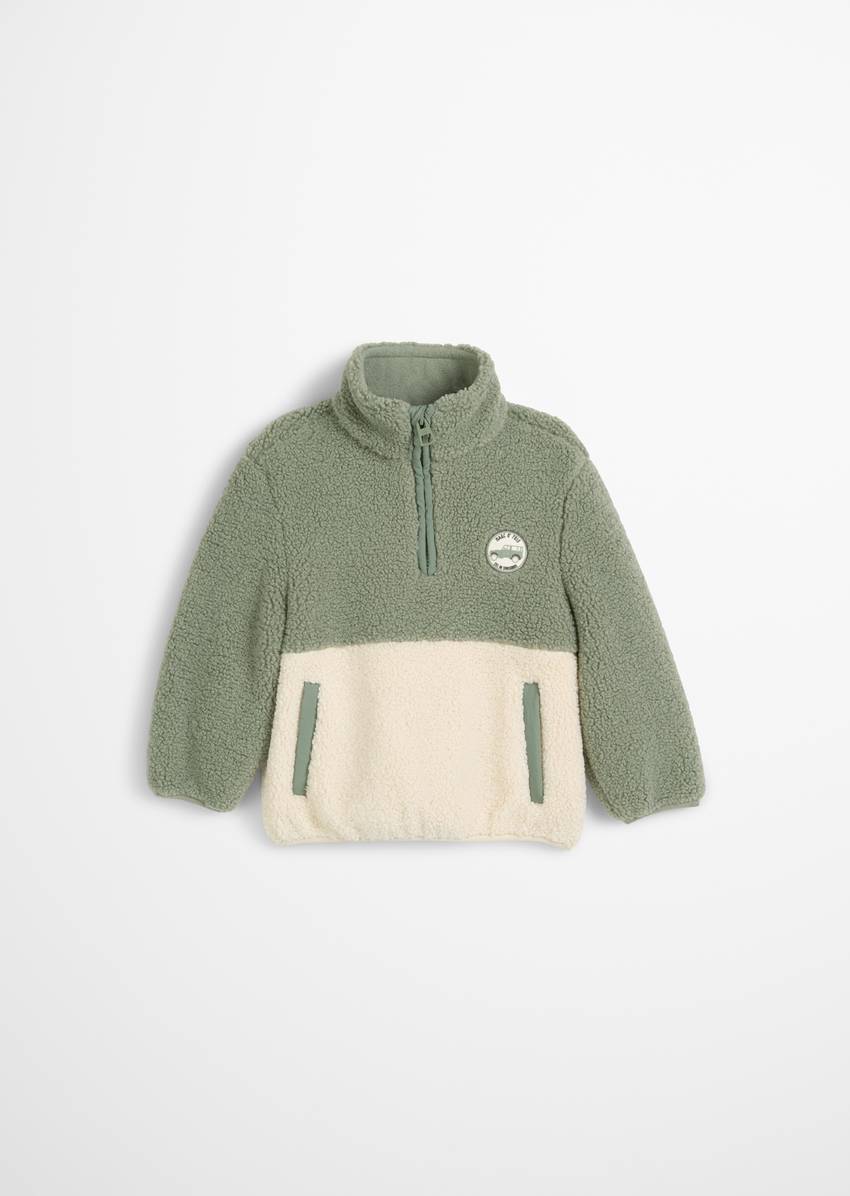 KIDS-BOYS teddy troyer with fleece inside