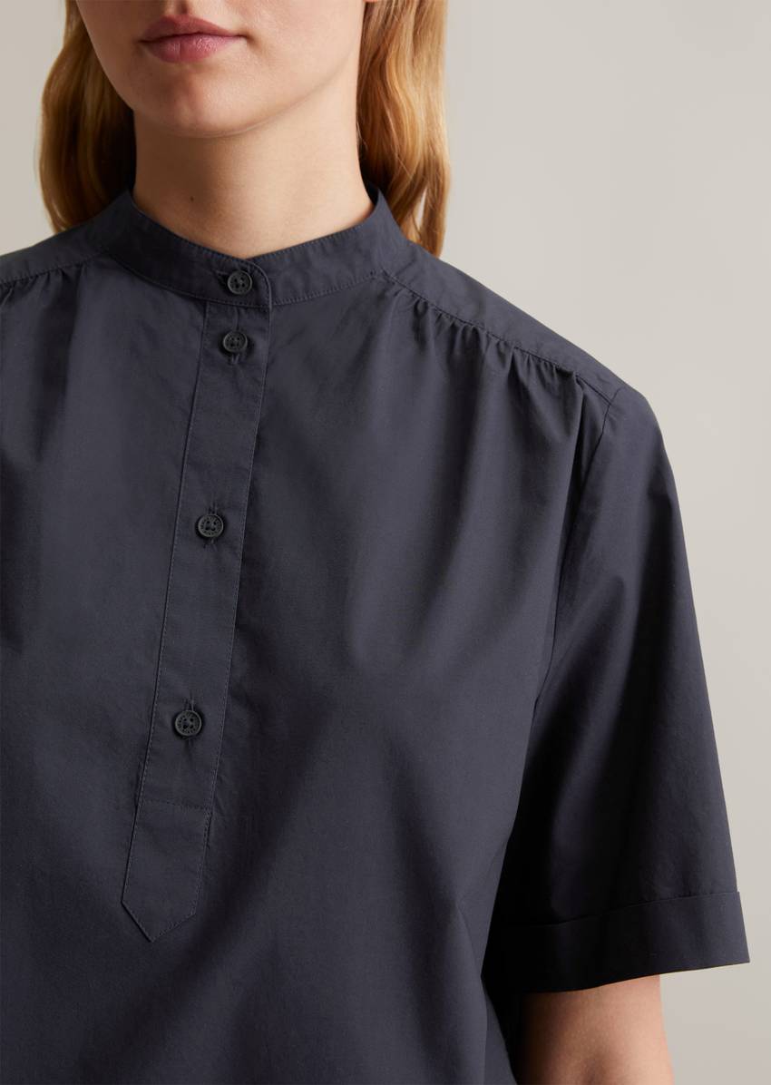 Regular blouse made from Papertouch Poplin