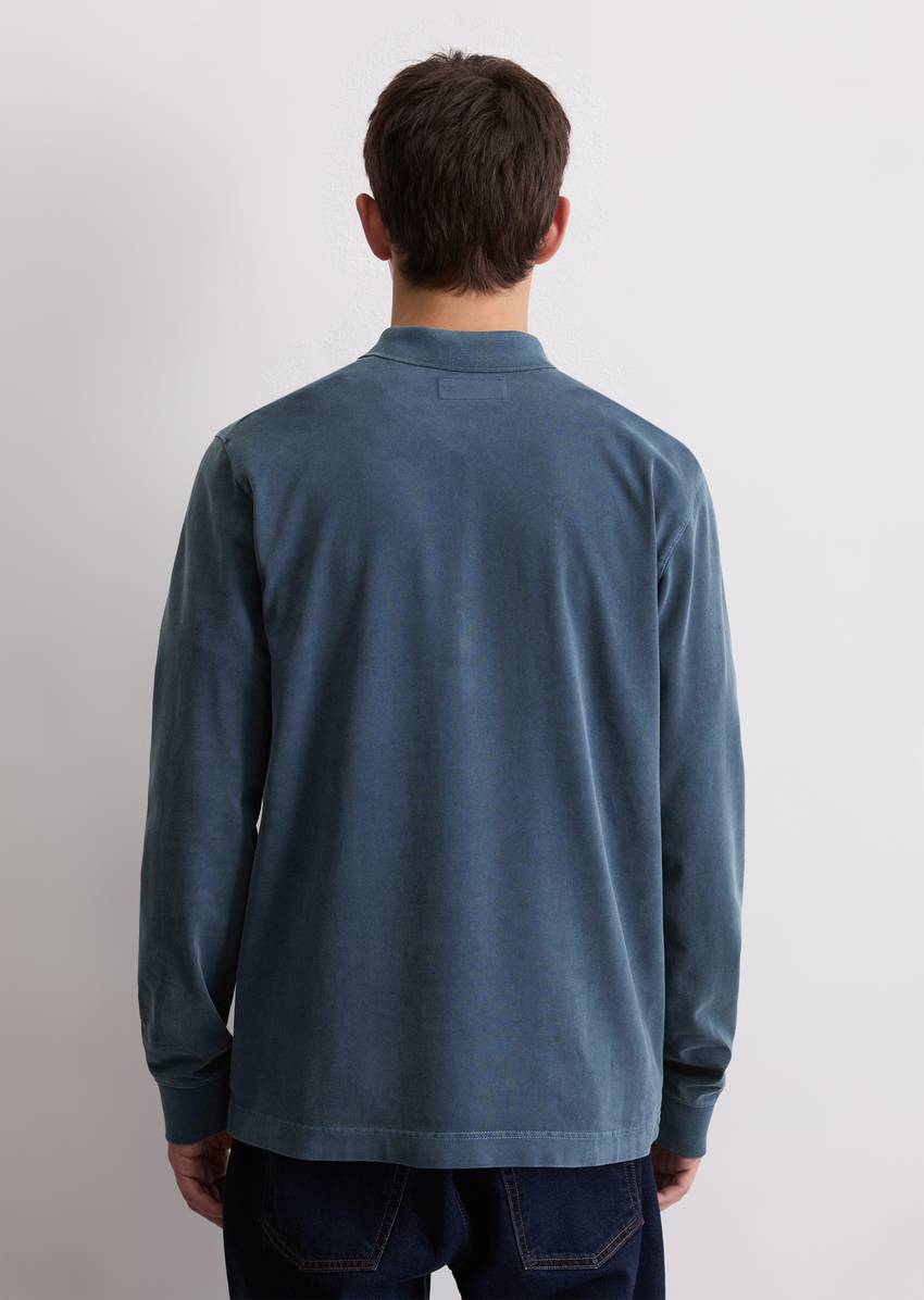 Polo shirt jersey regular made from pure organic cotton