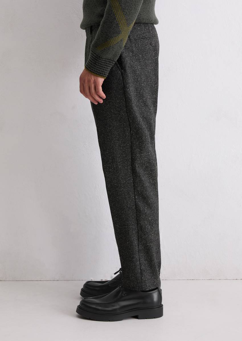 Trousers model Belsbo made from an Italian sheep's wool mix