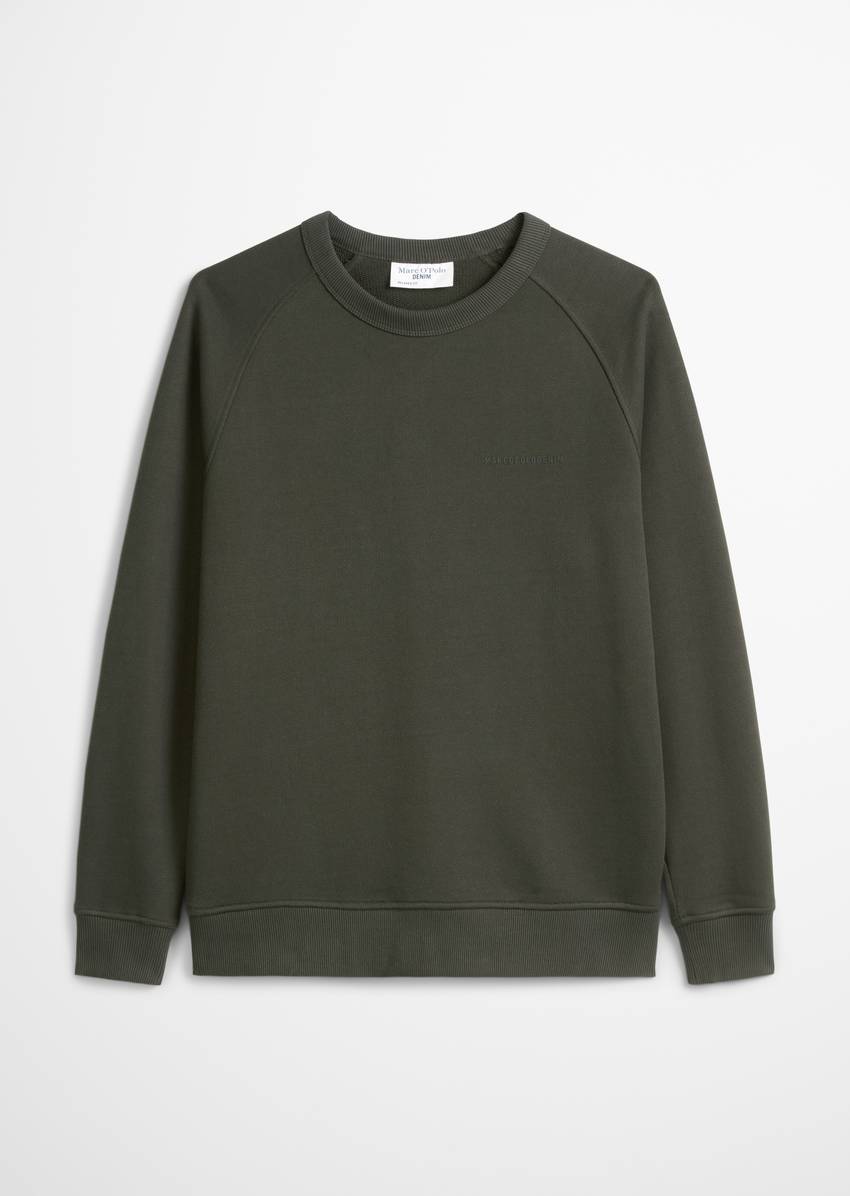 Relaxed sweatshirt made of heavy, structured quality