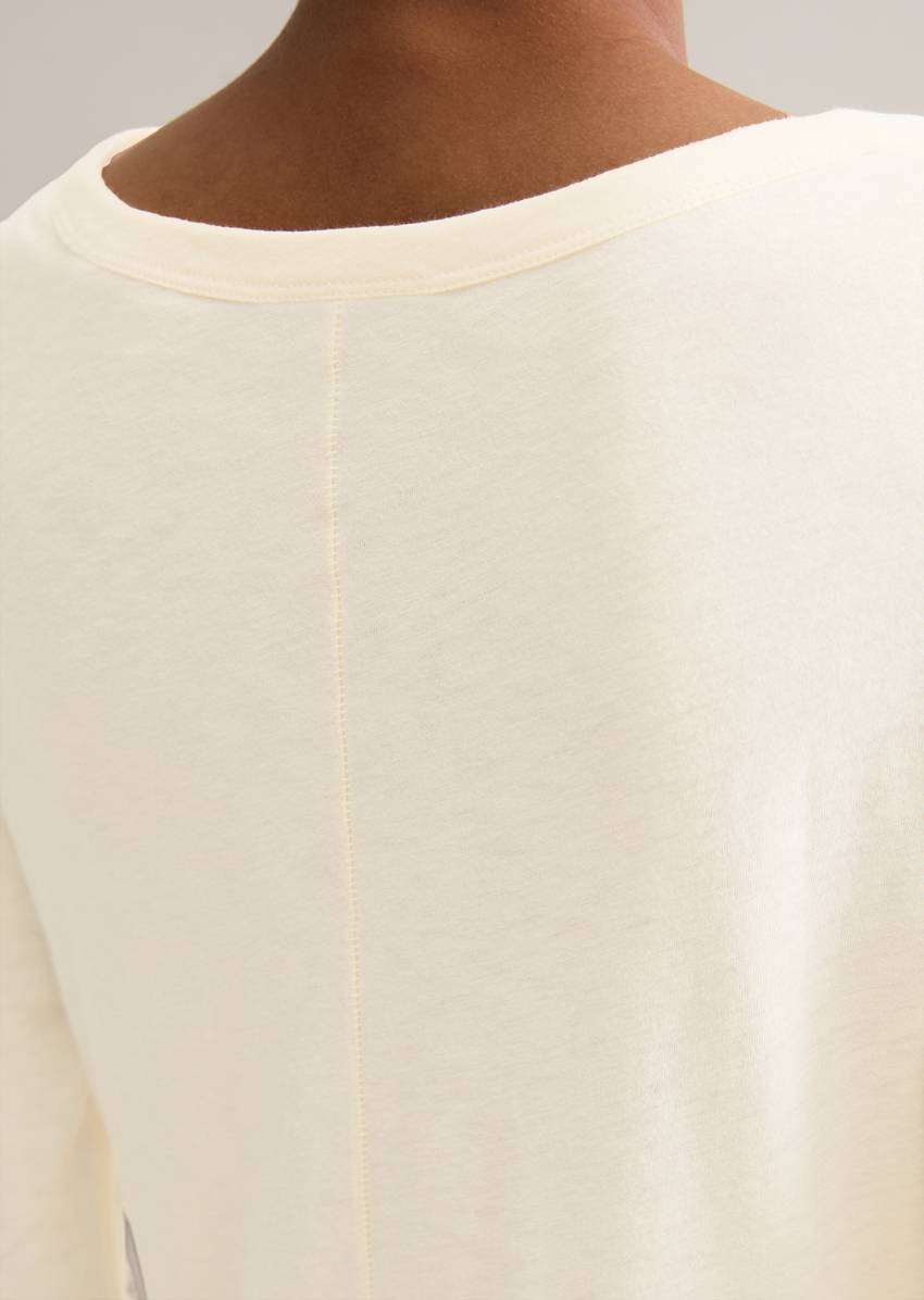 DfC longsleeve slim made from particularly soft slub jersey