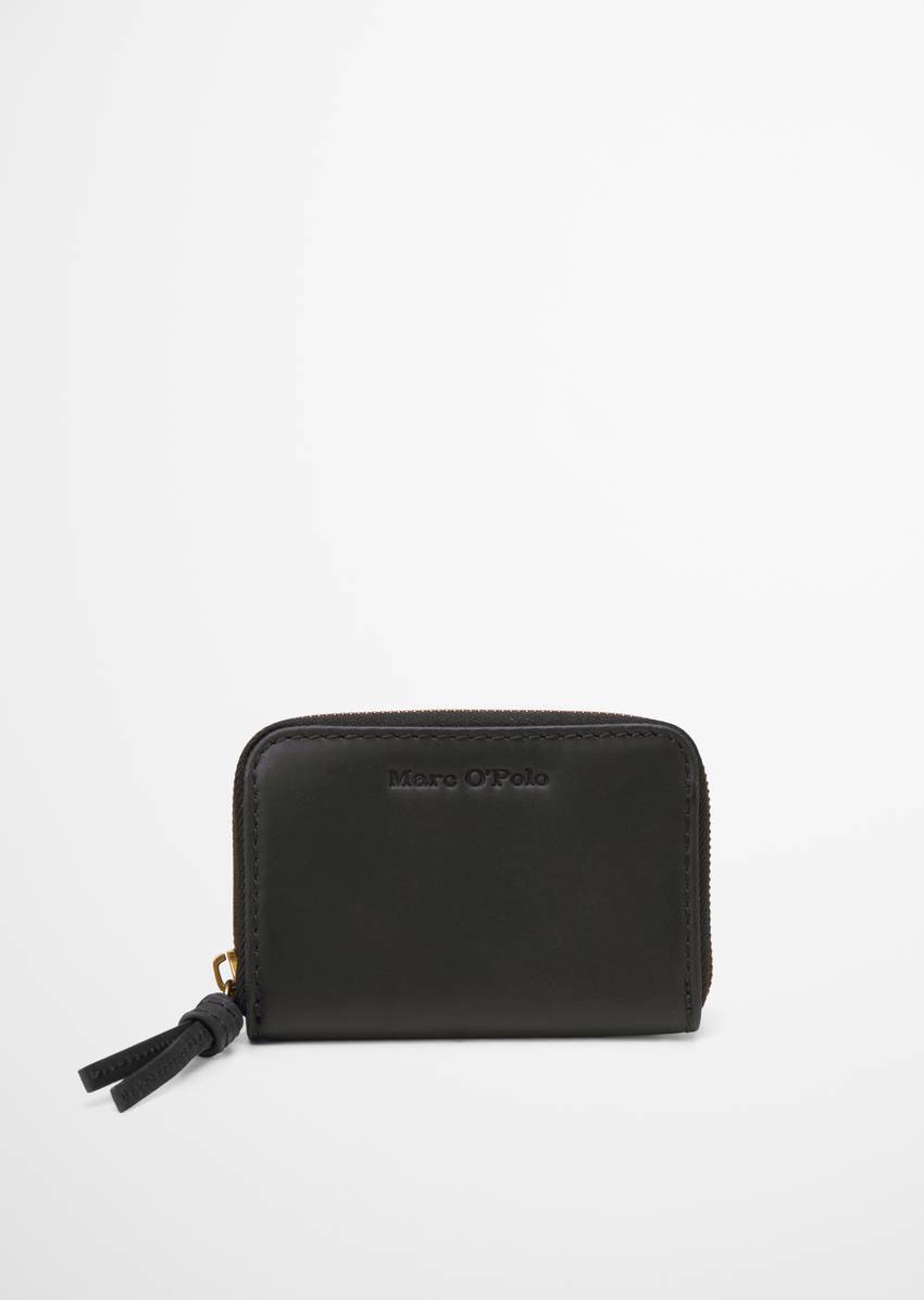 Wallet small made from fine cowhide