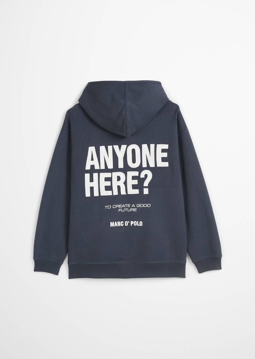 TEENS-BOYS Hoodie made from soft organic cotton sweat