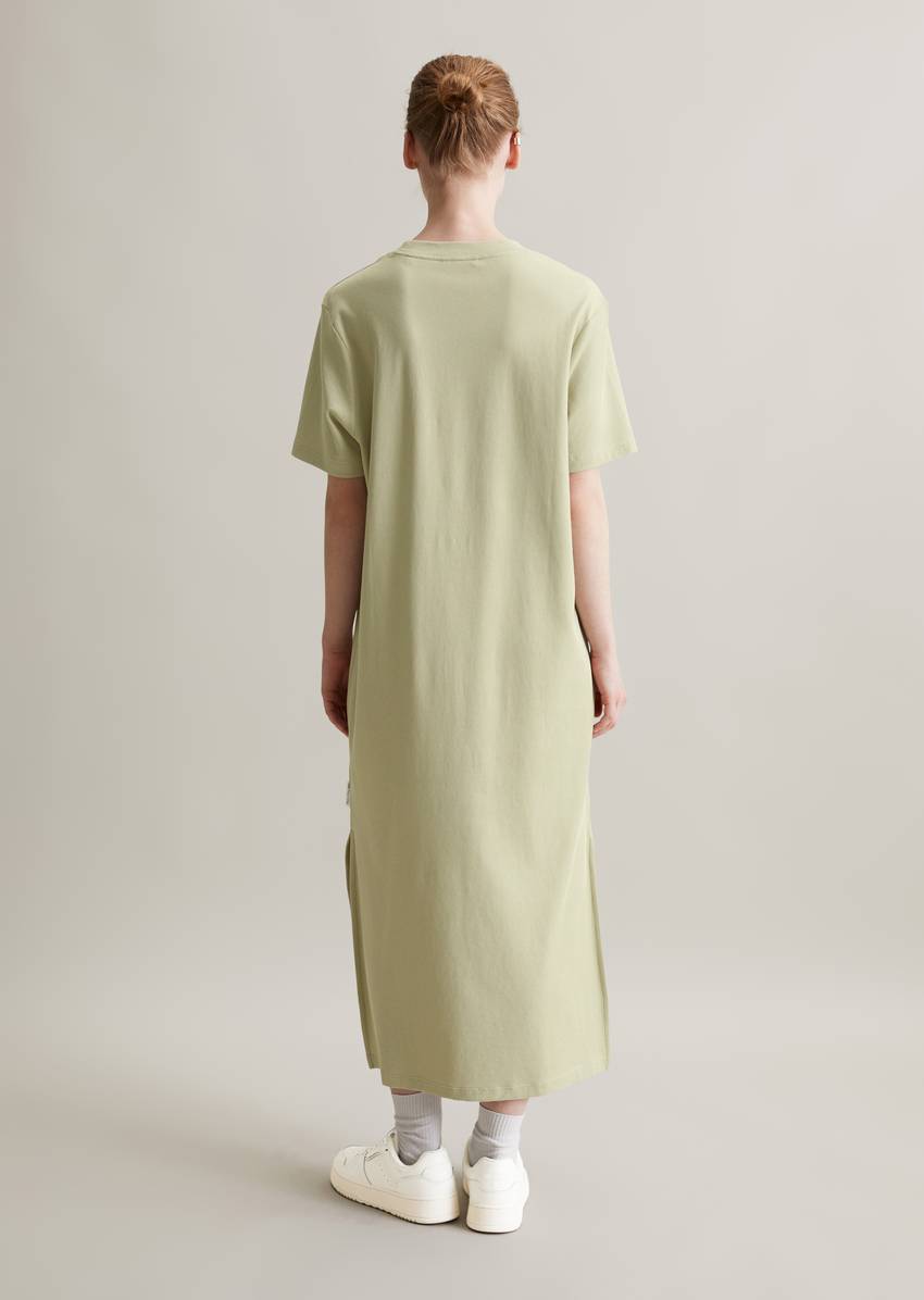 DfC jersey dress relaxed made from ribbed organic cotton