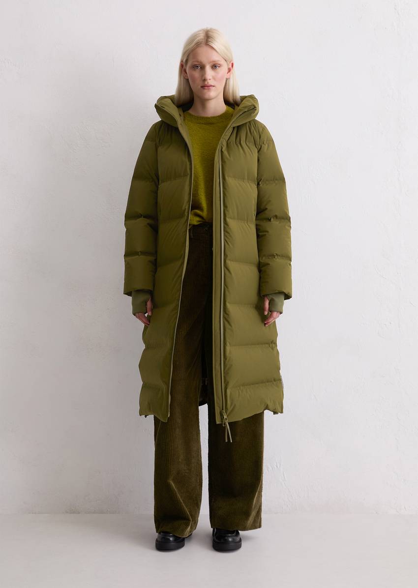 Down coat MOP x Function made from waterproof 2-layer performance fabric