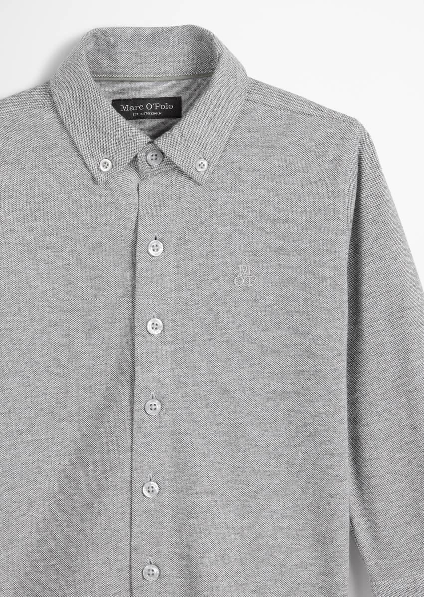 KIDS-BOYS shirt with yarn-dyed check pattern