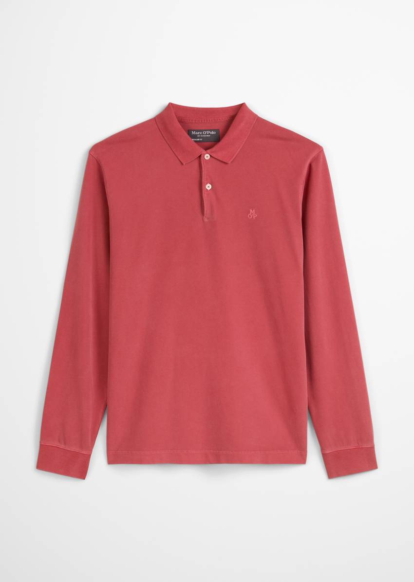Polo shirt jersey regular made from pure organic cotton