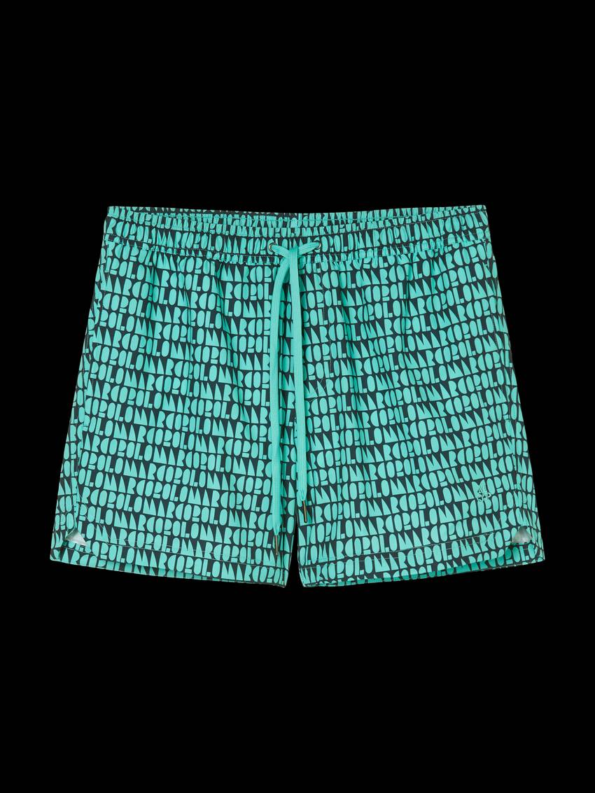 Swimming shorts made from recycled material