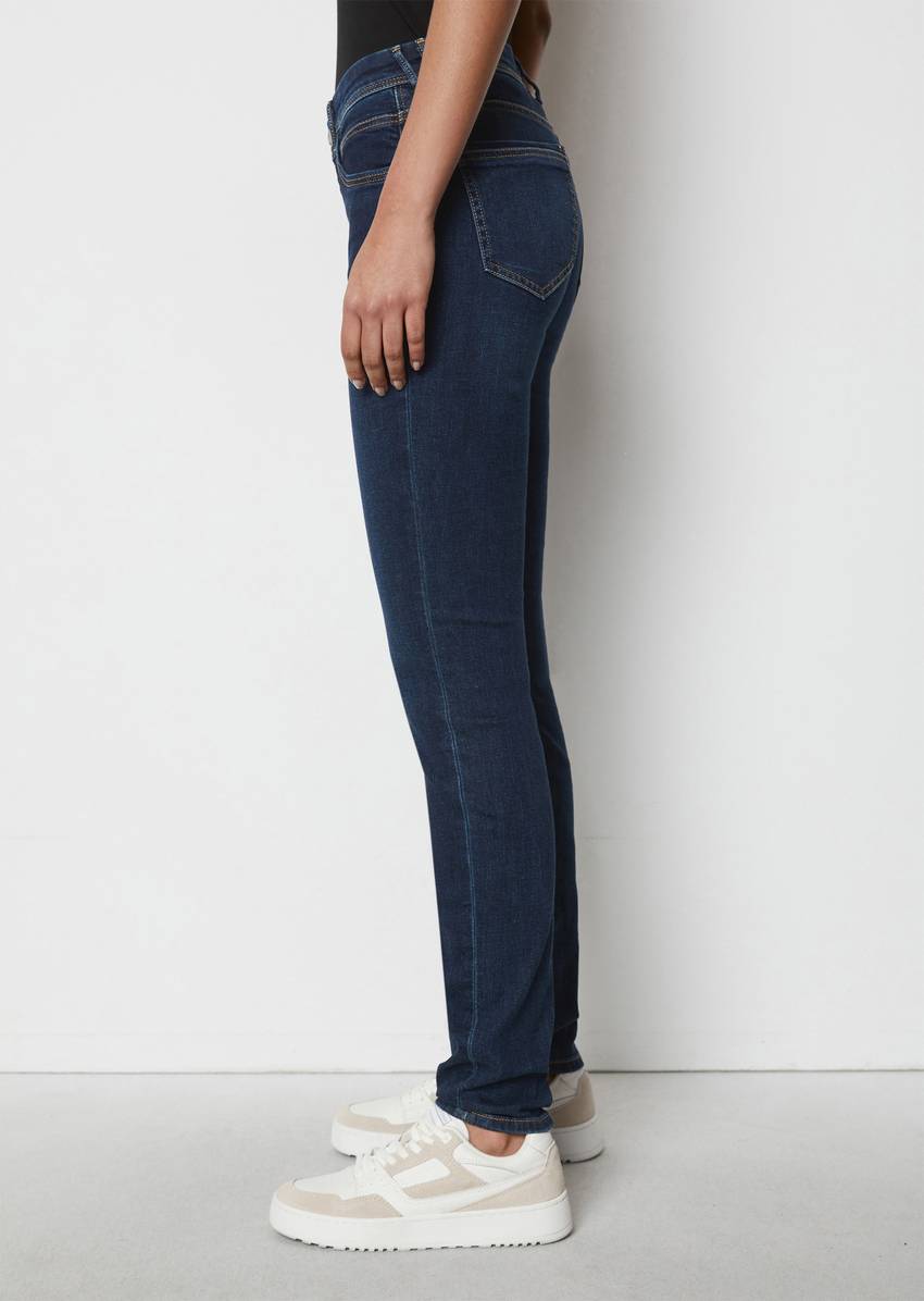 Jeans model Alva slim Made from blended organic cotton