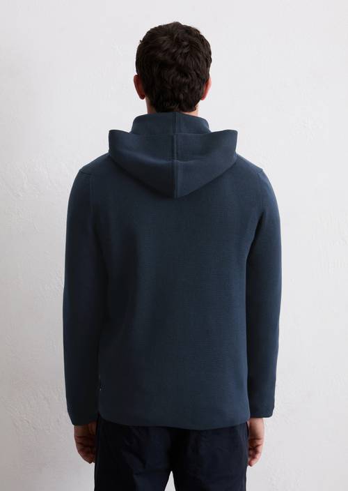 DfC hooded cardigan made from pure organic cotton