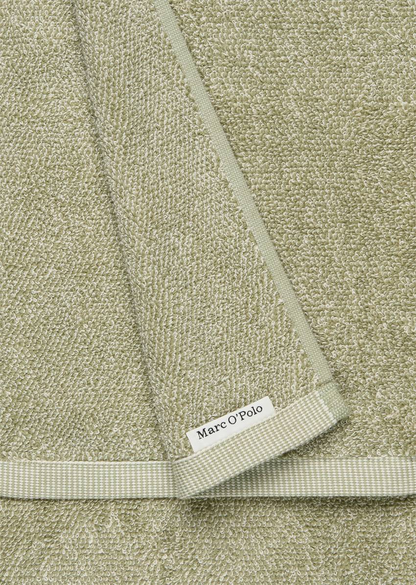 Towel model Timeless melange made from organic cotton terry