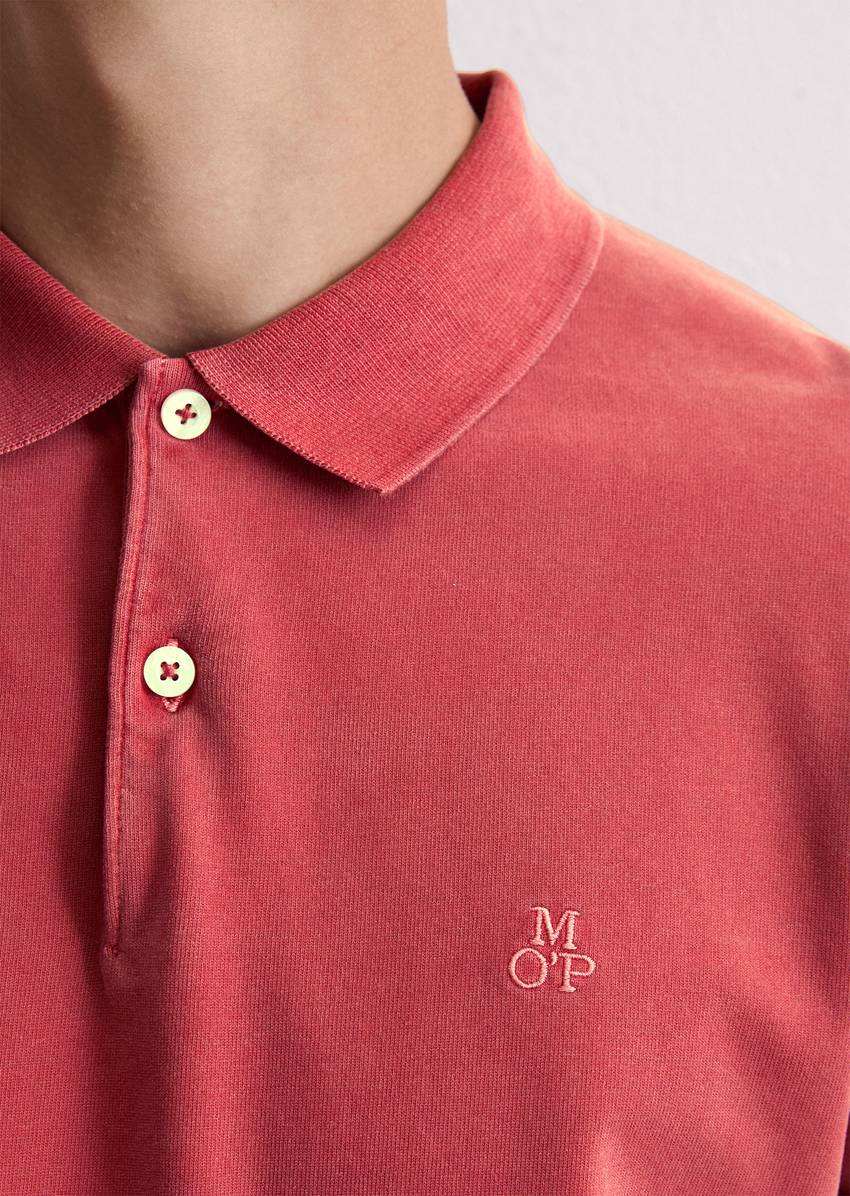 Polo shirt jersey regular made from pure organic cotton