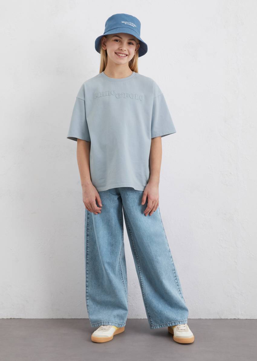 TEENS-GIRLS T-Shirt made from heavyweight organic cotton jersey