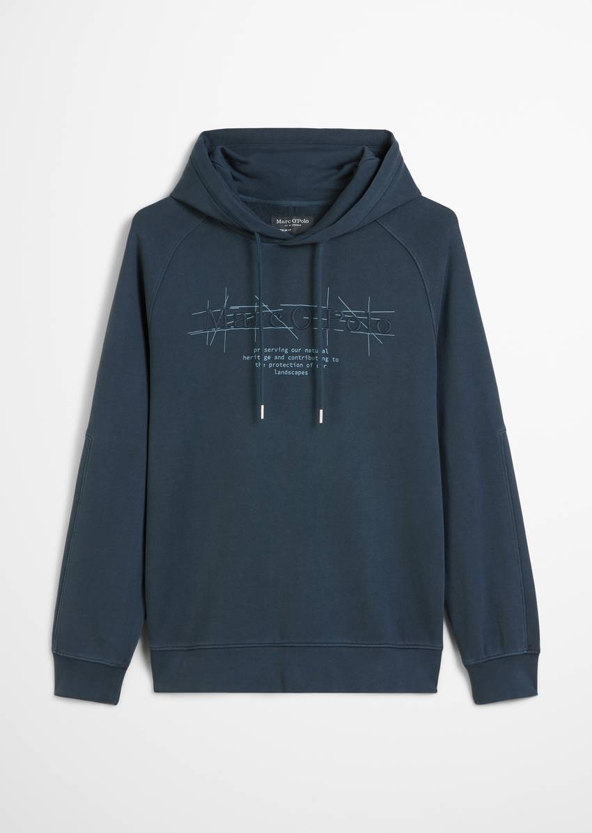 Hoodie regular made from recycled cotton