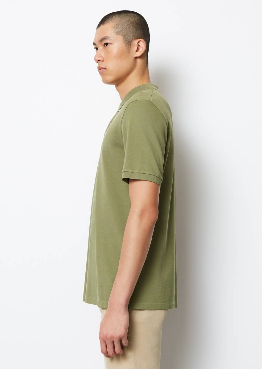 Piqué regular polo shirt Made of pure organic cotton