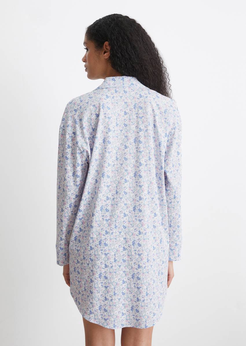 Lounge dress made from soft organic cotton jersey